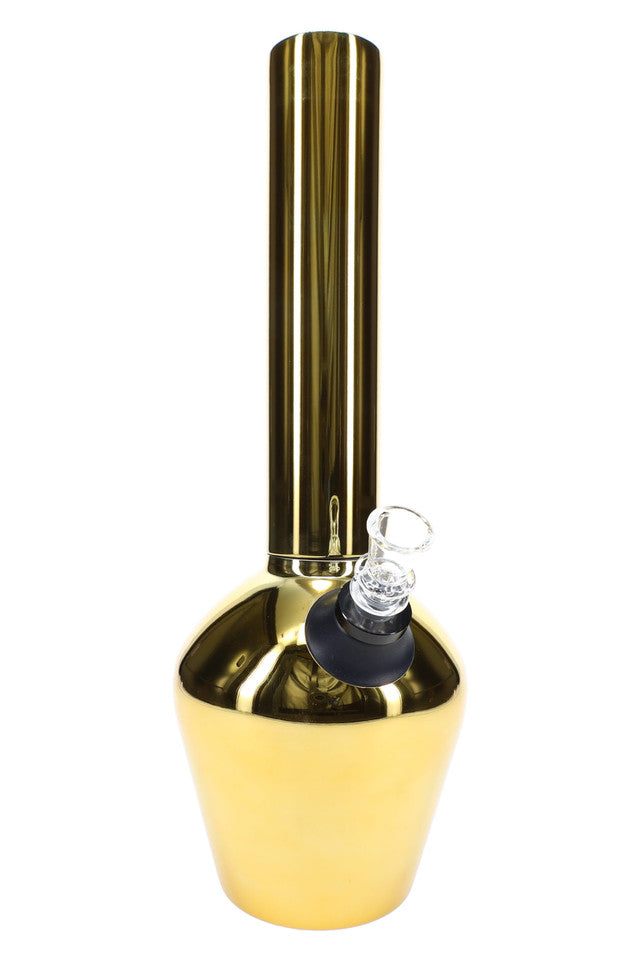 Chill Gold Mirror Steel Water Pipe – Limited Edition
