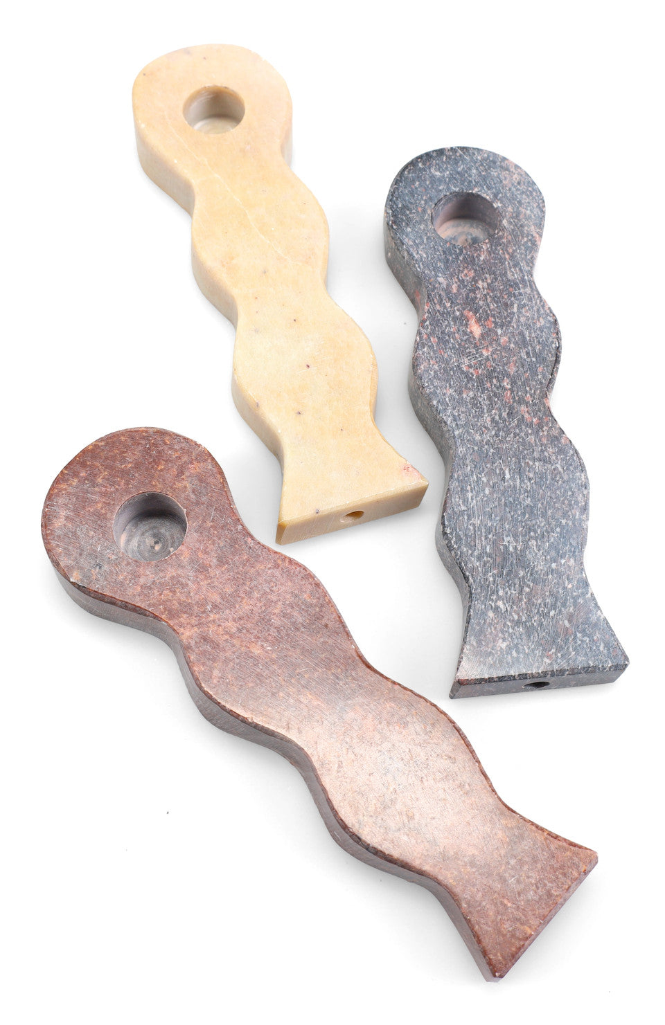 4" Curvy Stone Hand Pipe